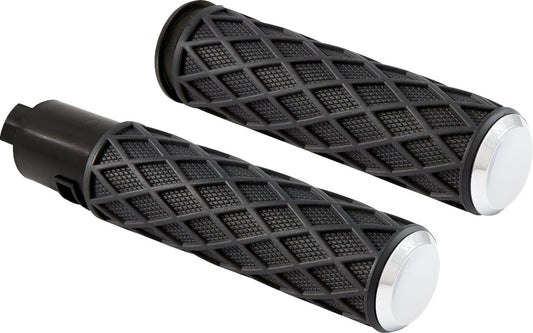 Arlen Ness Diamond Grips Chrome For Harley Davidson FLHXSE 1977 23-24 500-059