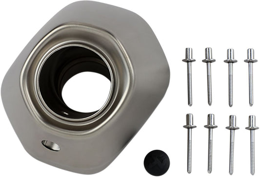 Akrapovic End Cap CF Black V-EC207