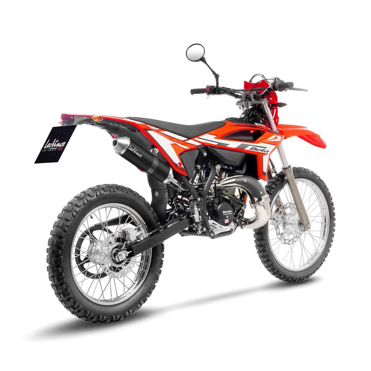 Leovince X-Fight Slip-On Muffler 2-Strocke For Beta RR 50 2023-2024 17008B