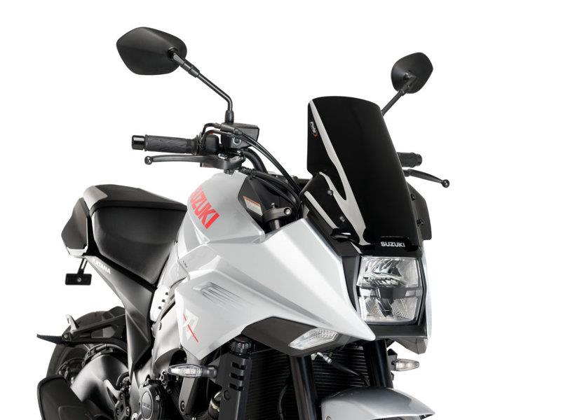 PUIG Touring Screen Black for Suzuki Katana GSX-S1000 19-25 3637N