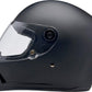 BILTWELL Lane Splitter Flat Black Motorcycle Helmet