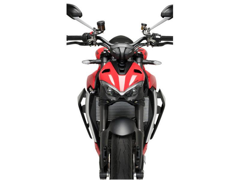 PUIG Naked Downforce Spoilers Matt Black for Ducati Streetfighter V2 22-24 21475J