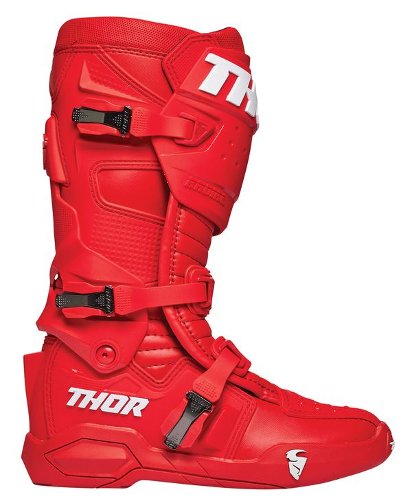 THOR Radial MX Motorcross Boots Red 2023 Model