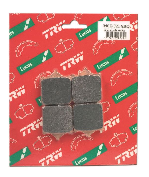 Trw SV Series Sindered Brake Pads For Benelli TRK 702 2000-2026 MCB721SV