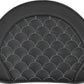 Saddlemen Sissy Bar Pad Silver Black Saddlehyde 051319005