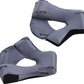 ICON Airflite™ Motorcycle Helmet Cheek Pads Gray 2023 Model