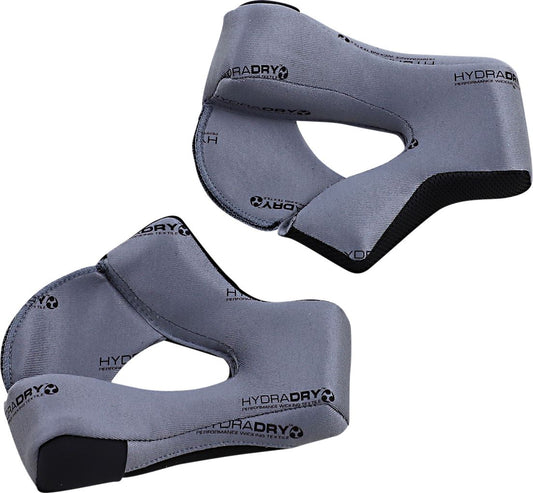 ICON Airflite™ Motorcycle Helmet Cheek Pads Gray 2023 Model