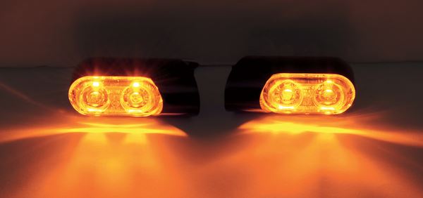 Arlen Ness Bolt-On Turn Signals With Power LEDs For HD FLTRXSE 1977 04-22 12-761