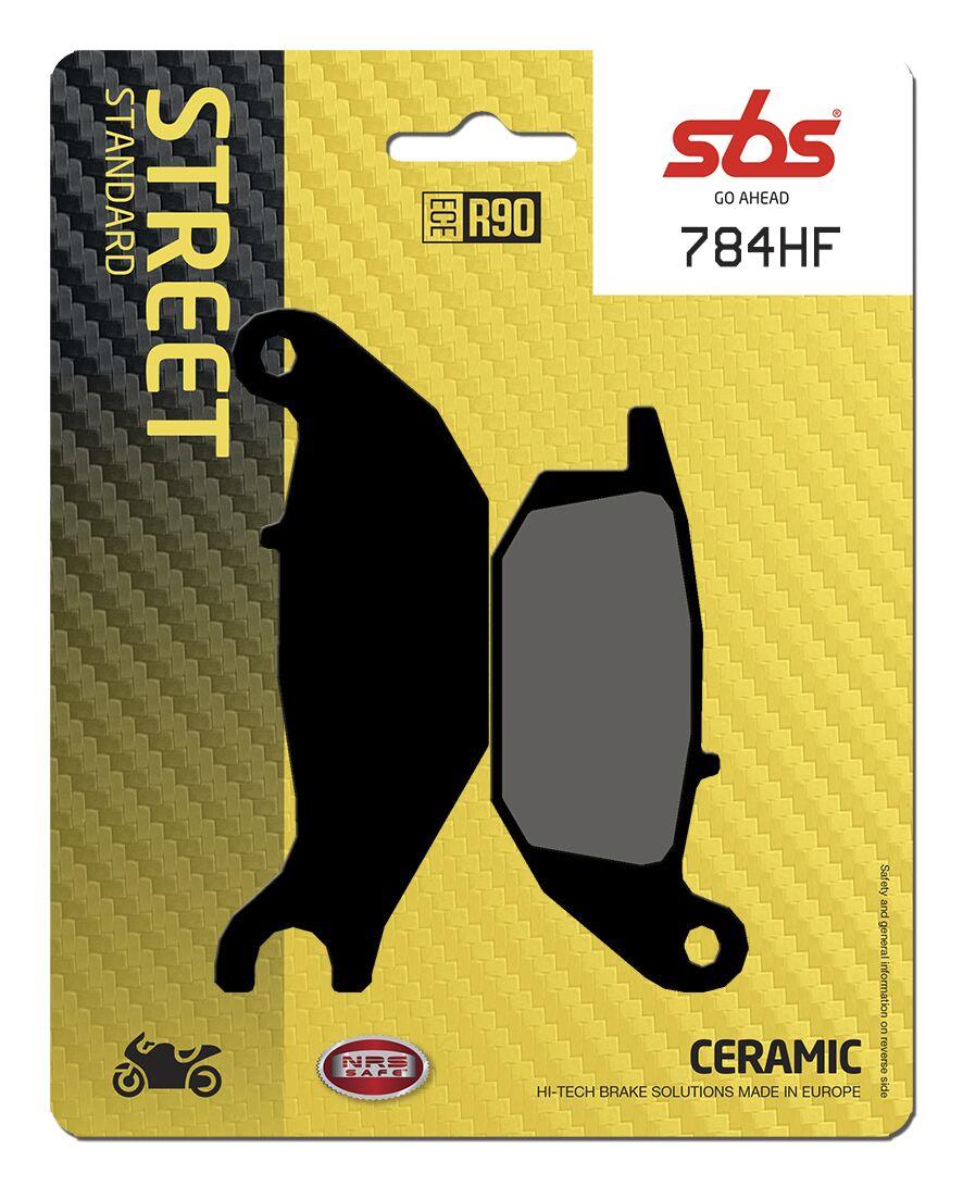 Sbs HF Street Ceramic Organic Brake Pads For Honda ST 125 2004-2026 784HF