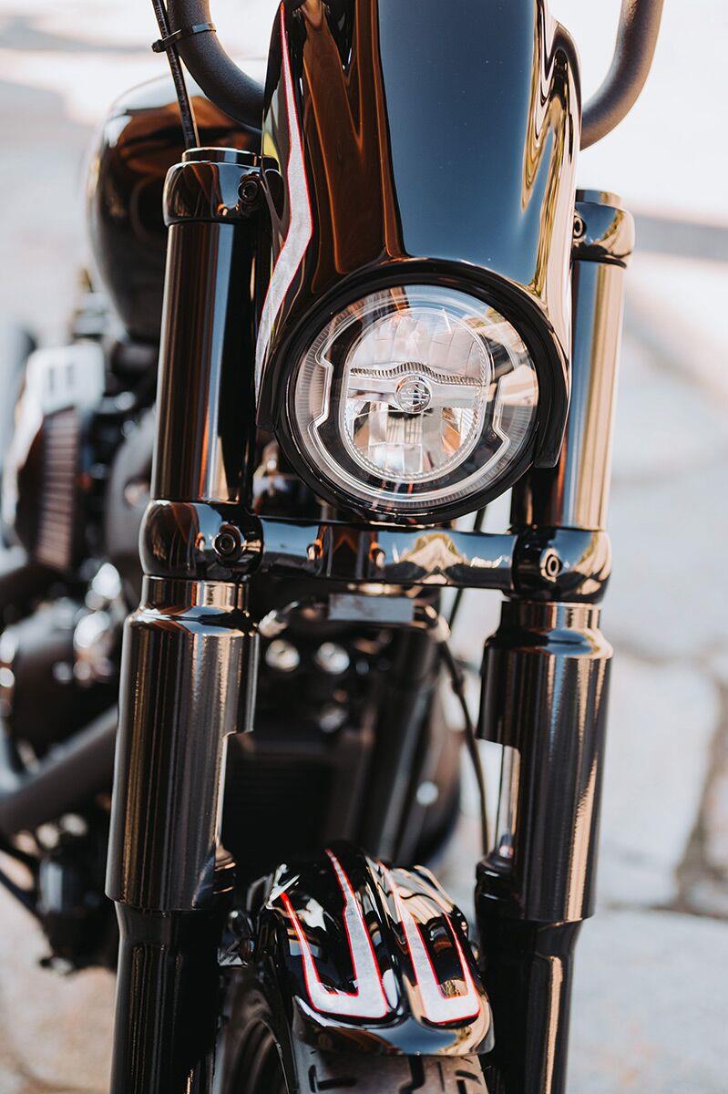 Cult Werk Fork Covers For Harley Davidson FXBBS 1868 2018-2024 HD-BRO104
