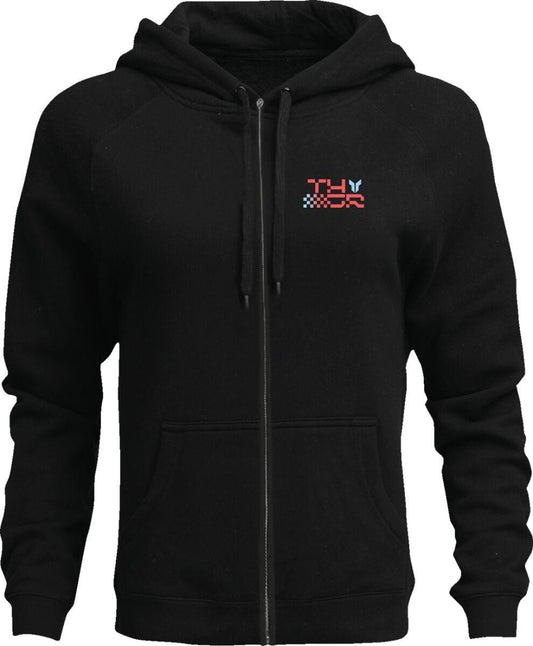 THOR Vantage Zip-Up Hoodie Black