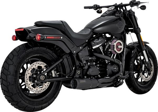 Vance & Hines 2-into-1 Hi-Output Short Exhaust System For HD FXLRS 1923 18-24 47331