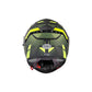 PREMIER HELMETS Evoluzione Yellow/Black Motorcycle Helmet