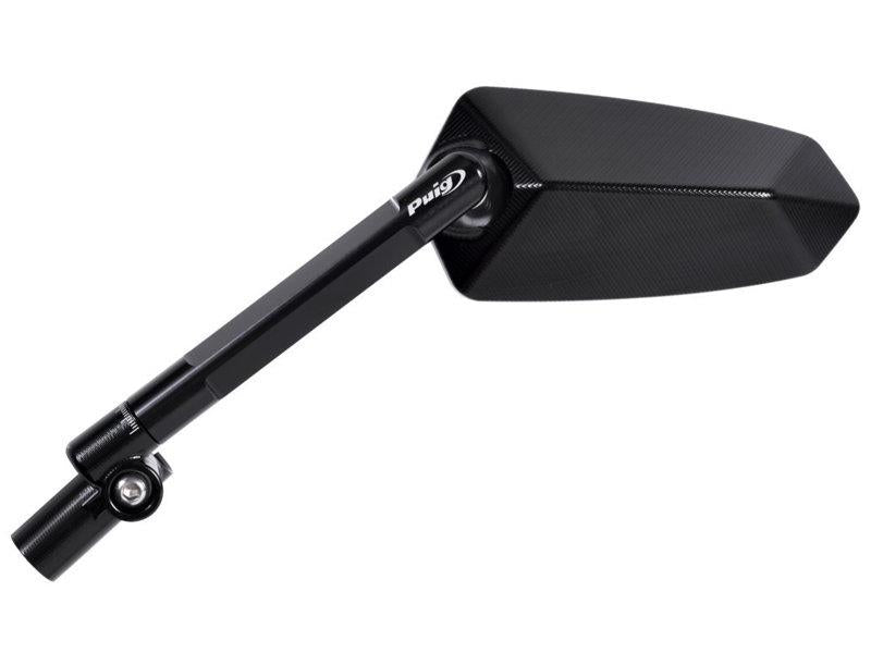 Puig F1.1 Rearview Mirror LHS Black 21484F