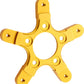 Arlen Ness Brake Rotor Mount Aluminum Gold Wheel Kit 33-105