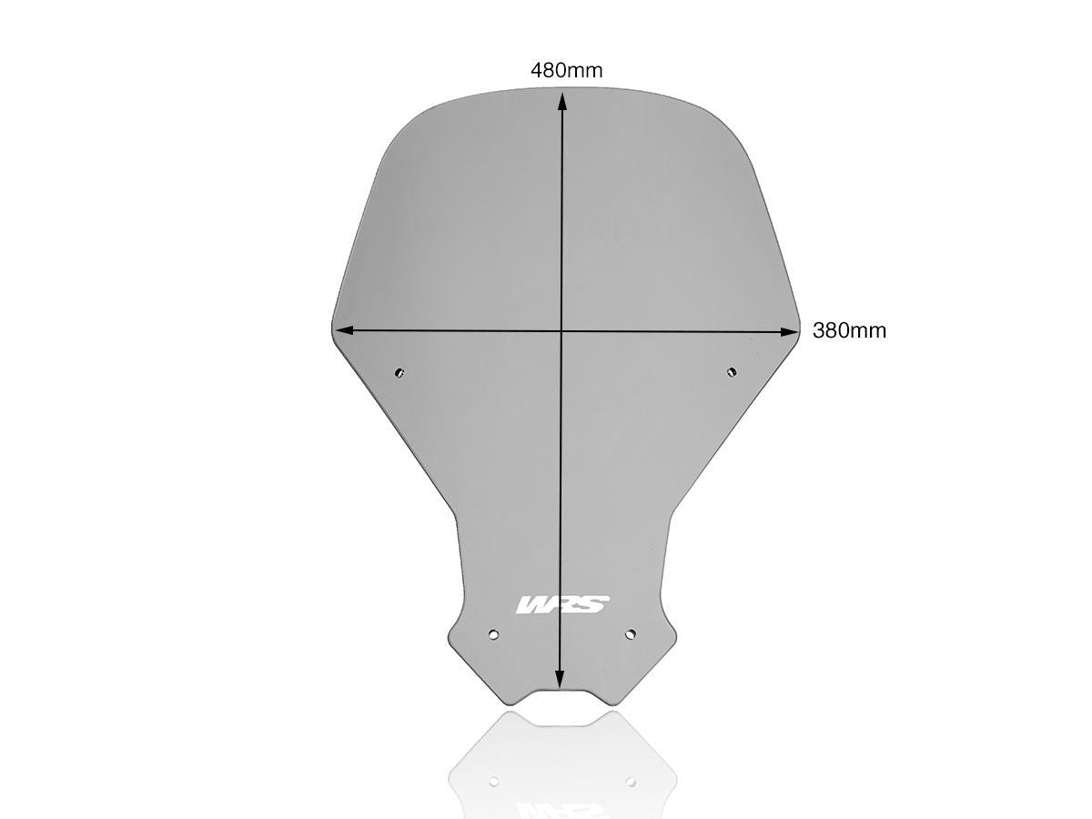 WRS Windscreen Standard Honda Crf1100l Smoke Ho030f