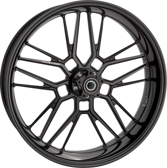 Arlen Ness Split-Spoke Rim 21X5.5 Black Anodized Aluminum 330-006