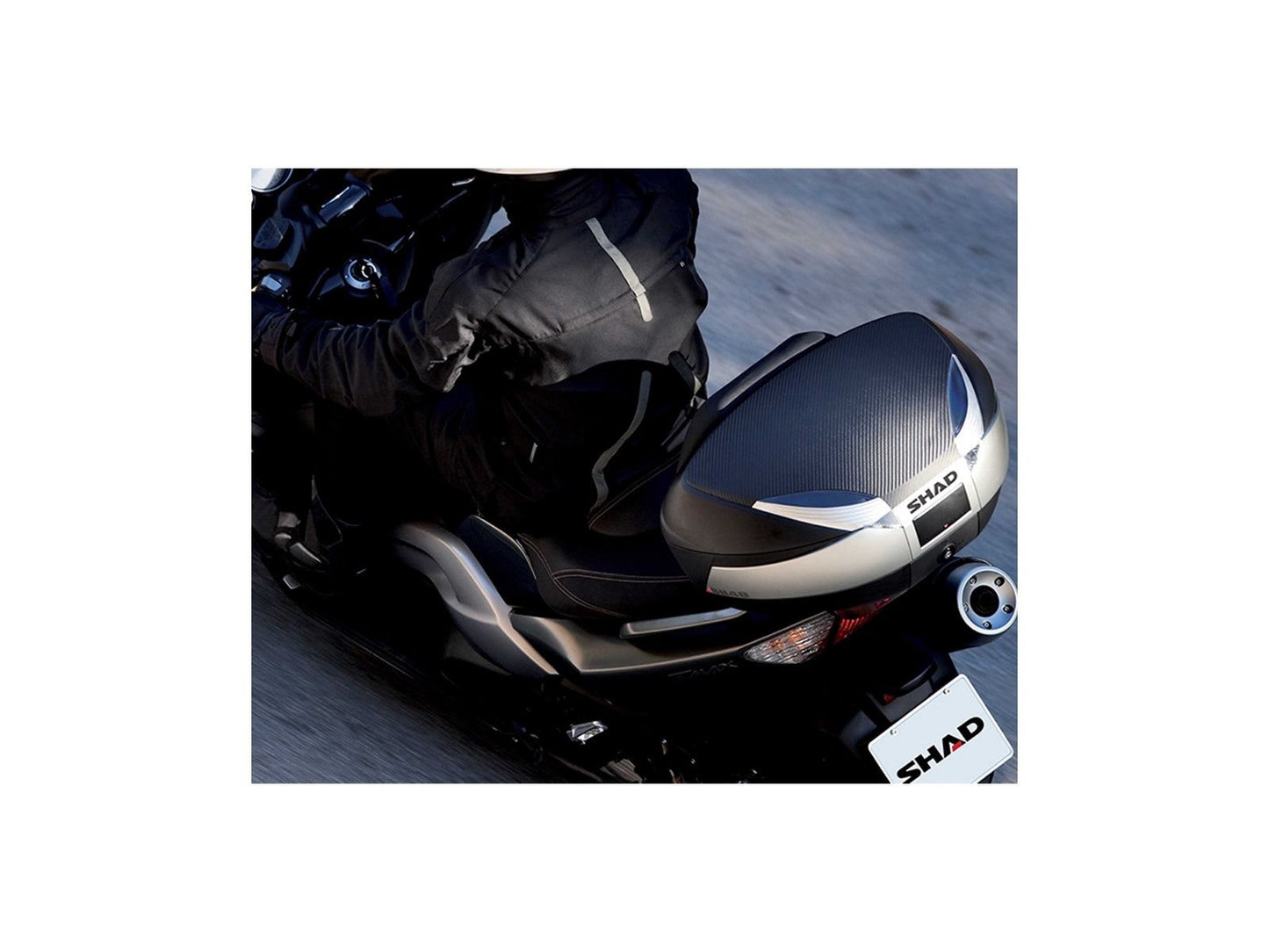 SHAD SH48 Top Box Black/Titanium D0B48400