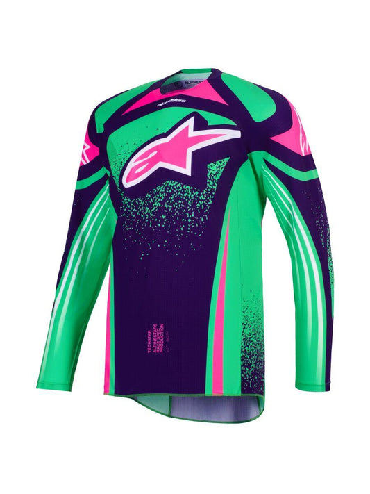 ALPINESTARS Techstar Nomur Jersey PURP/GR/PINK 2025 Model