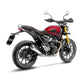Leovince Muffler Gp One For Triumph Scrambler 400 X Chrome Stainless Steel 15132pe
