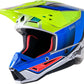 Alpinestars Supertech SM5 Sail Yellow & Blue Mx Helmet