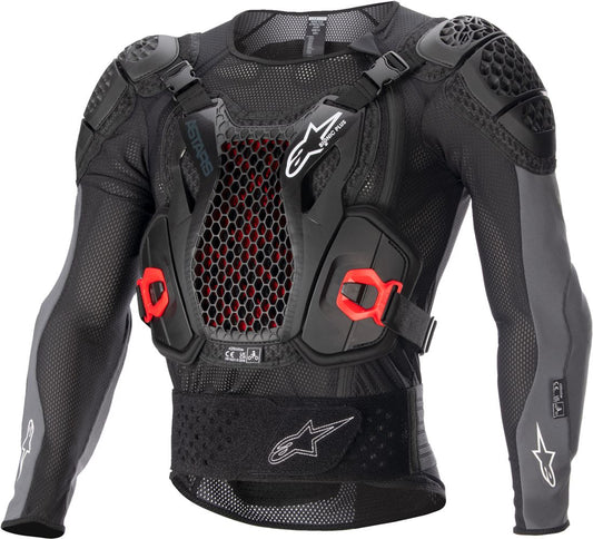 Alpinestars Bionic Plus V2 Black Protection Jacket Red