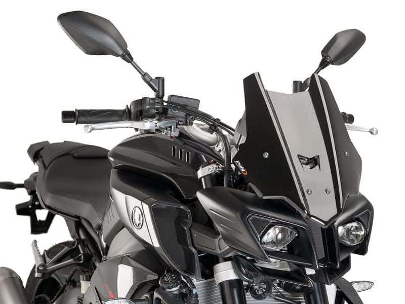PUIG Touring Screen Black for Yamaha MT-10/MT-10 SP 16-21 8917N