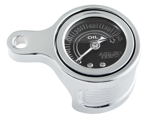 Arlen Ness Method Oil Pressure Gauge For HD FXLRS 1923 17-24 Chrome 610-100
