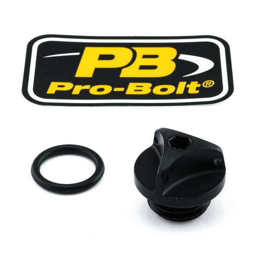 Pro Bolt Aluminium Oil Filler Caps For Honda MSX 125 1993-2026 OFCH10BK