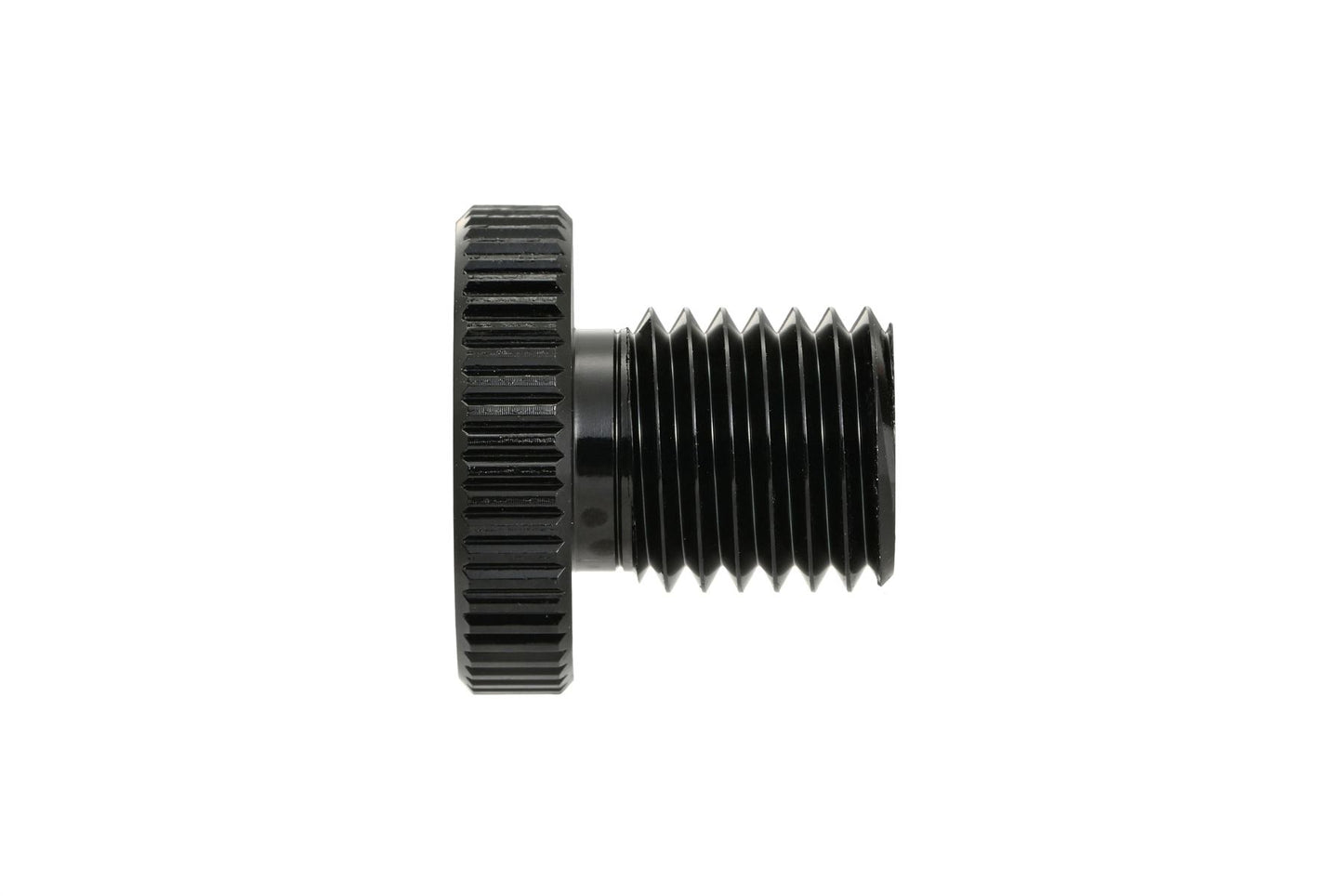 Daytona Mirror Plug Bolt Black M10 x 1.25 Right CNC Aluminum Hole Plug 80939