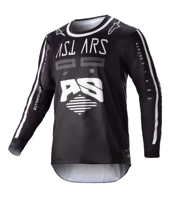 Alpinestars Youth Racer Found Jersey Black White