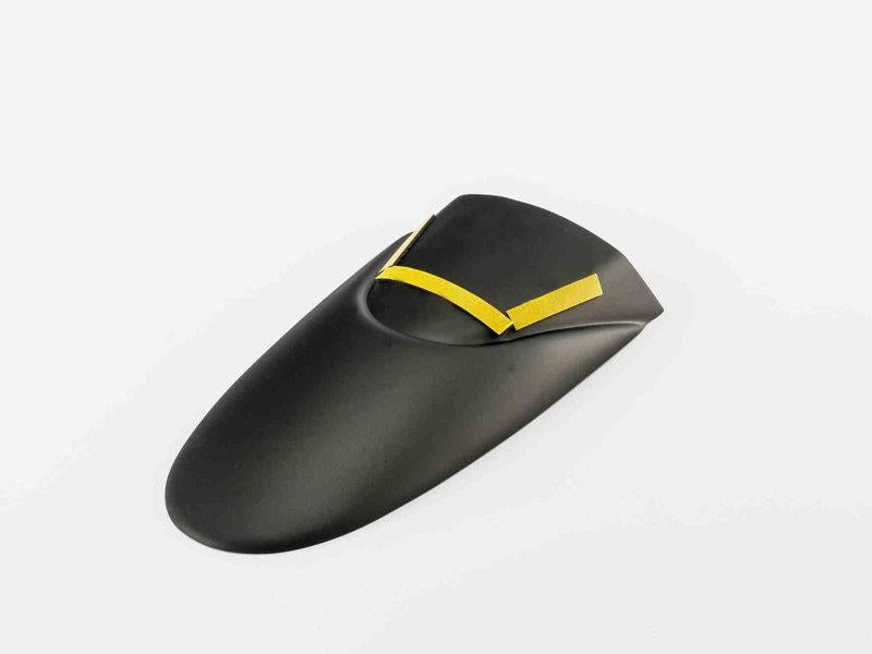 Puig Rear Mudguard Extender Matt Black 20819H