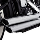 VANCE + HINES Big Shots Staggered 2-into-2 Exhaust System STAG.CHR.ST 17341