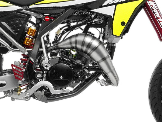 Leovince 2-STROKE Header Pipes For Fantic XE 50 2021-2024 Steel Exhaust 80040