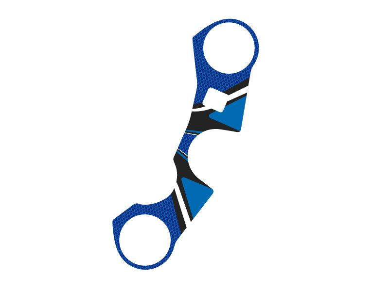 Puig Radikal Yoke Protector Blue 5655H