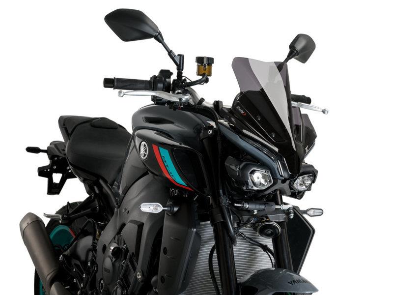 PUIG New Generation Sport Screen Dark Smoke for Yamaha MT-10/MT-10 SP 22-25 21361F