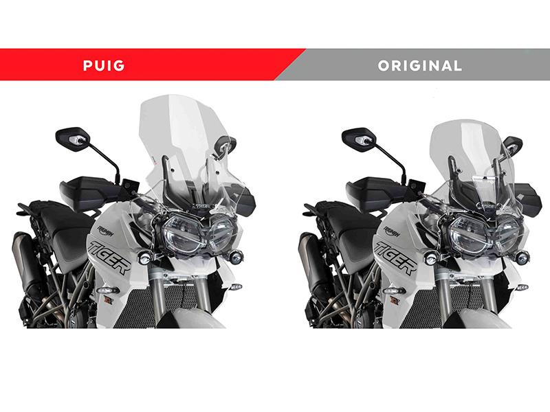 Puig Touring Screen Light Smoke 14ANO