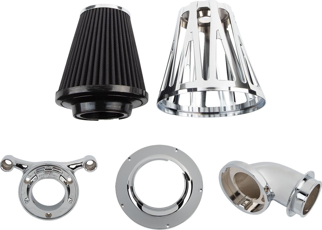 Arlen Ness Monster Sucker Air Cleaner Chrome For HD FLS 1690 08-17 600-089