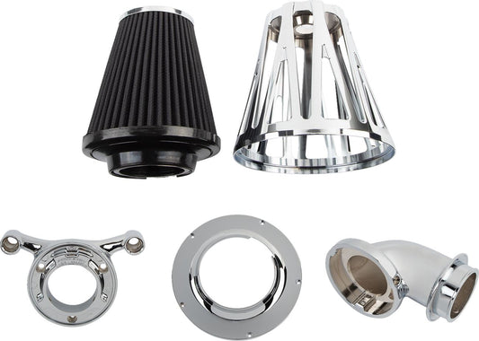 Arlen Ness Monster Sucker Air Cleaner Chrome For HD FLS 1690 08-17 600-089