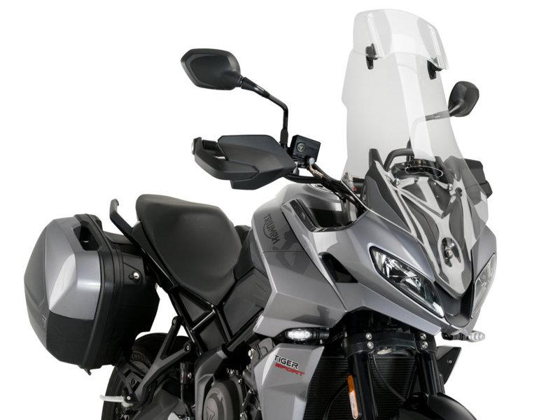 PUIG Touring Screen w/ Extender Clear for Triumph Tiger 660 Sport 22-25 21403W