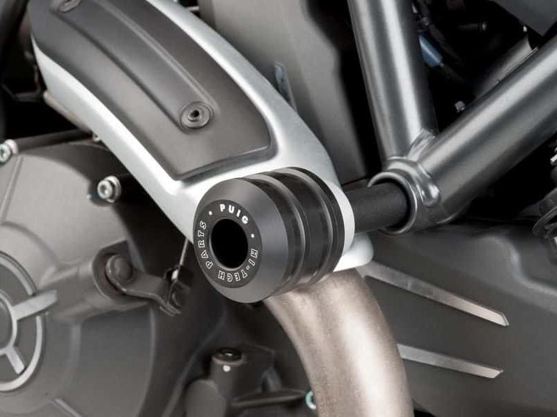 Puig Vintage Frame Sliders Black 20689A