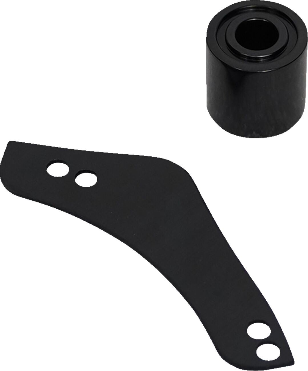 Arlen Ness Replacement Breather Bolt Cover Plate CNC Black Right Side 600-062
