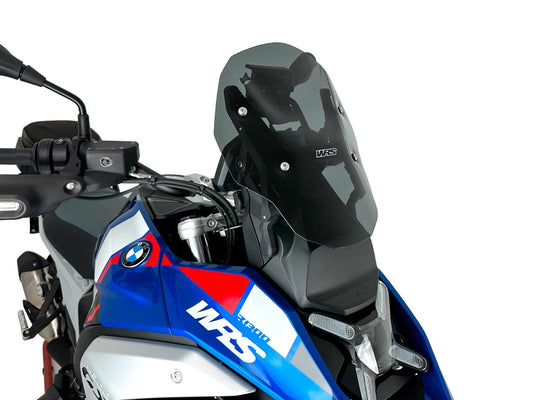 WRS Windscreen Enduro BMW R1300gs Dark Smoke Bm093fs