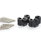 Puig 30mm Handlebar Risers For 29mm Bars Black 5249H