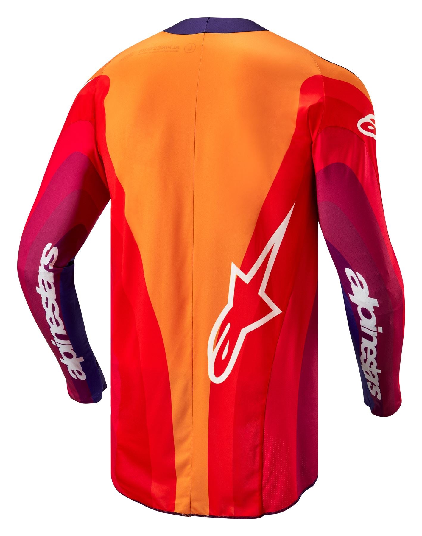 Alpinestars Techstar Pneuma Jersey Purple White Orange Red