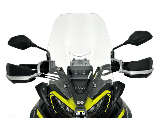 WRS Windscreen Caponord For Benelli TRK 702/X Clear Predrilled Fixed BE007T