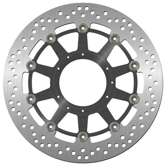Sbs Stainless Steel Brake Rotor For Honda CB 1000 R 2017 Black Silver 5300A