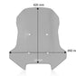 WRS Windscreen Caponord For CFMOTO 450MT Smoke Cf004f