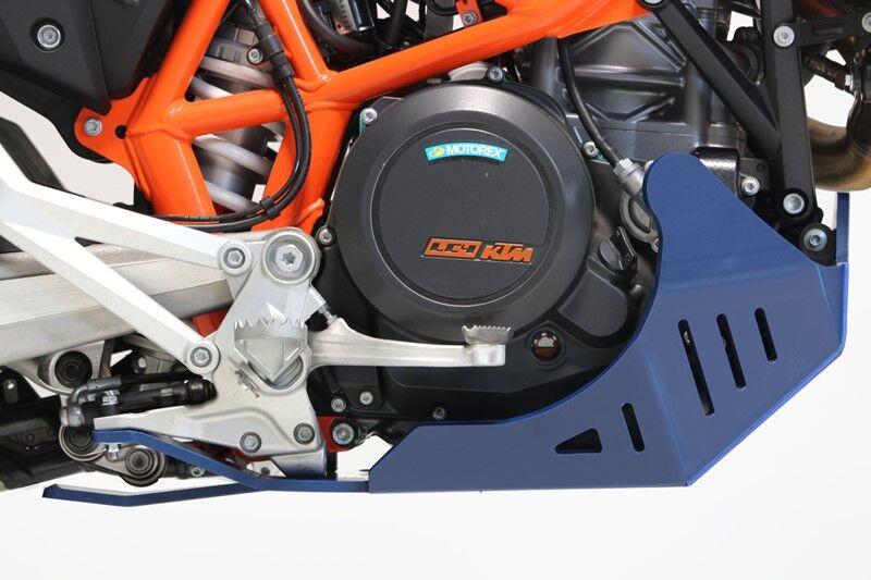 AXP Racing Skid Plate Blue One Piece For Husqvarna 701 2016-2024 Ax1699