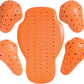 ICON D3O® Viper 1 Motorcycle Back Impact Protector Orange 2023 Model